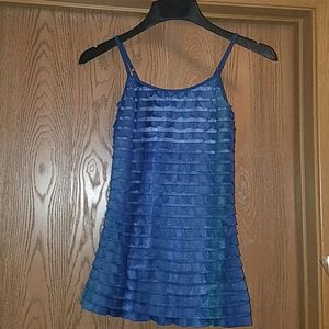 Energie waterfall ruffled tank top (5 for $20)